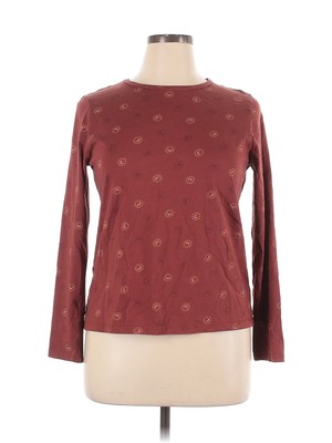 Dip Women Red Long Sleeve T-Shirt XL-image