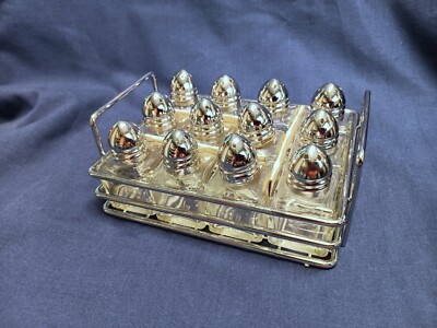 Studio Nova Mikasa Set Of 12 Individual Salt And Pepper Shakers w/ Rack - NIB-image