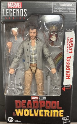 Marvel Legends Deadpool & Wolverine Logan with Headpool Action Figure Hasbro New-image