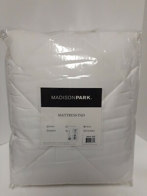 White Madison Park Mattress Pad | Full-image