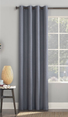 🏯 Sun Zero Enzi Herringbone Draft Shield Fleece Insulated 100%Blackout -1Panel-image