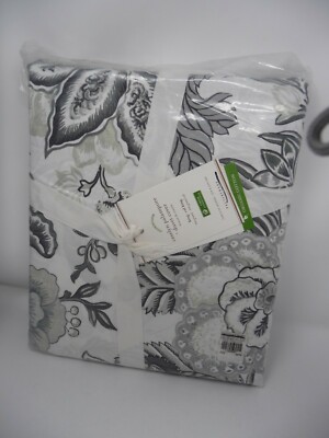 Pottery Barn Caselyn palampore Duvet Cover King Gray -image