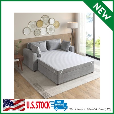 Madison Park Essentials Frisco Waterproof Sofa Bed Mattress Pad, Microfiber Chan-image