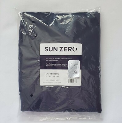 Sun Zero Becca Energy Efficient Rod Pocket  Curtain Panel 40