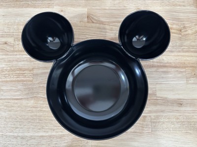 ZAK Melamine Disney MICKEY MOUSE Head Ears Bowl Large Chip & Dip Serving Dish-image