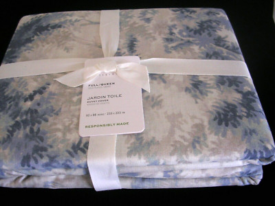 POTTERY BARN JARDIN TOILE F/Q DUVET COVER 92