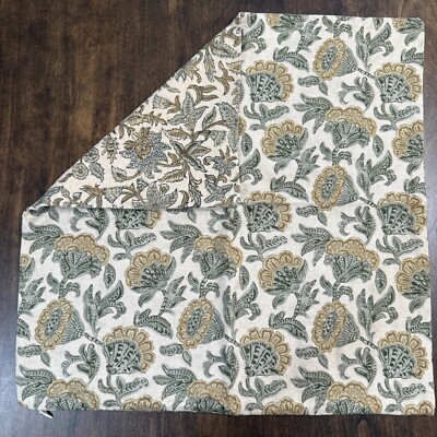 POTTERY BARN CALLISTA REVERSIBLE PRINTED PILLOW COVER 20