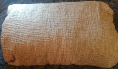 Pottery Barn Cloud Duvet Cover King Gray -image