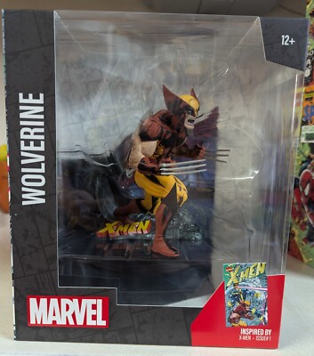 McFarlane Toys Marvel Comics 1:10 Scale Wolverine MIB! Todd-image