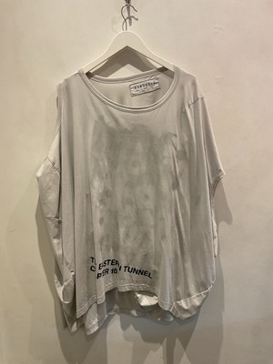 Rundholz Dip Grey Oversized Sleeveless Top Size L-image