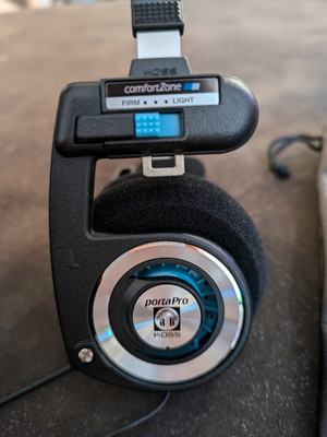 Koss Porta Pro On-Ear Headphones Wired with Case - Black or Silver - Brand New-image