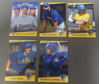 2024 Brisbane Bandits - Sam Holland, Mitch Nilsson, Logan Wade. Andrew Campbell-image