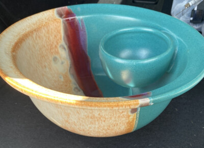 Walt Glass Studio Pottery Large 12