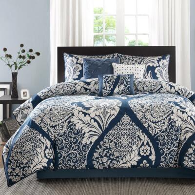 100% Cotton Printed 7pcs Comforter Set,MP10-3829-image
