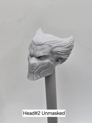 3d Print MUTANT MEN ULTIMATE LOGAN CLAWS HEAD#2 1:12 6