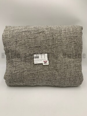 Pottery Barn Cloud Cotton Linen Duvet Cover Loden Green King Cal #A1317-image