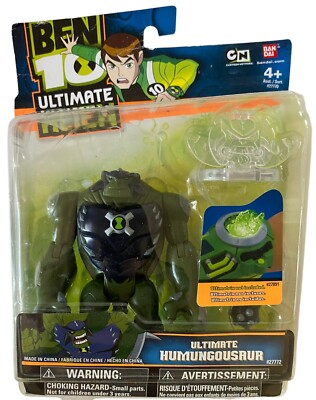 Ben 10 Ultimate Alien Ultimate Humungousaur Action Figure New w Wear & Creasing-image