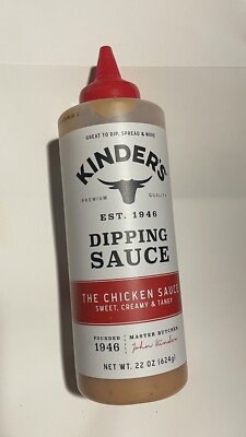 Kinder's The Chicken Sauce Dipping Sauce, Large 22 Ounce Bottle-image