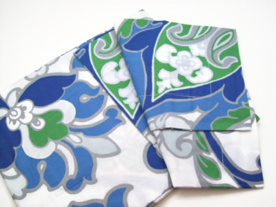  Pottery Barn Multi Colors Green Blue Valentina Palampore King Pillow Cover Sham-image