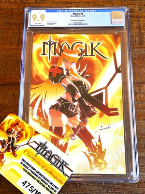MAGIK #1 CGC 9.9 GODTAIL EXCL VARIANT LTD 1000 WOLVERINE DEADPOOL X-MEN NOT 9.8-image