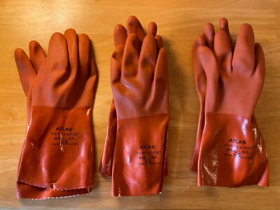 Atlas 620 Vinylove - Size XL - Double Dipped Chemical Resist Gloves-image