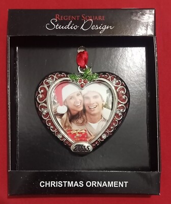 Regent Square Studio design 2015 heart Christmas Ornament-image