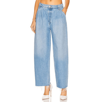 MOTHER The Double Prep Fun Dip Flood in Nothing Else Like It Size 28 Blue NWT-image