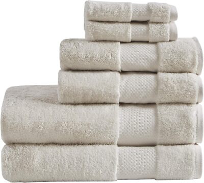 MADISON PARK SIGNATURE Turkish 100% Cotton 600Gsm Luxury Premium Thick Soft Abos-image
