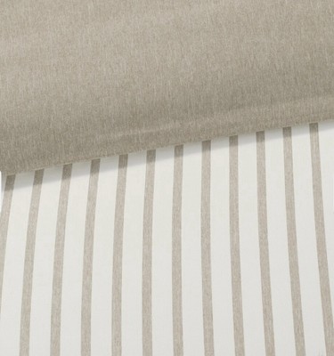 Madison Park Essentials Reversible Stripe Duvet Cover Mini Set in Tan - Queen-image