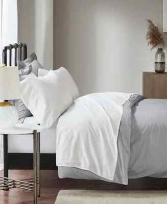 Madison Park 1500 Thread Count Cotton Blend 4PC Pocket King Size White Sheet Set-image