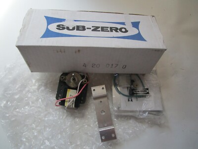 SUN ZERO 4200170 REFRIGERATOR FAN MOTOR NEW OEM REAL DEAL USA NOT AFTERMARKET-image