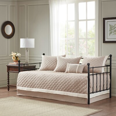 Madison Park Breanna 6 Piece Cotton Daybed Cover Set-image