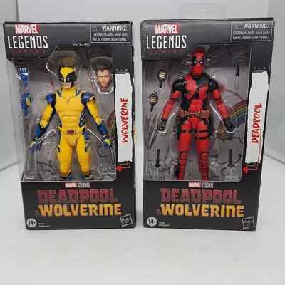 IN STOCK! SET OF 2 Deadpool & Wolverine Marvel Legends  6
