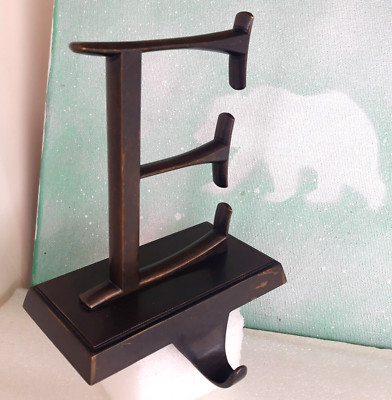 Pottery Barn ~ Bronze Tone Heavy Letter 