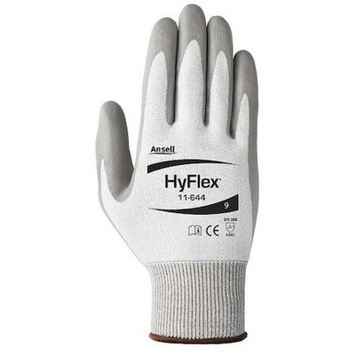 Ansell 11-644 Hyflex Cut-Resistant Coated Gloves, A2 Cut Level, Dipped,-image