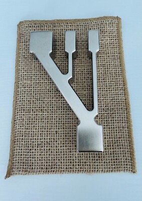 BEAUTIFUL Shin Mezuzah Nickel - Jack Rubinstein - Artist - Designer Studio-image