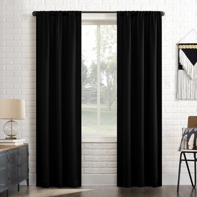 Bergen Theater Extreme 100% Blackout Rod Pocket Curtain Panel, 40