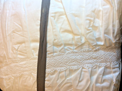 Pottery Barn Teen Love Shack Fancy Sweet Bows XL Twin Duvet NWOT Ivory-image