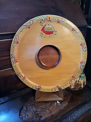 Vintage 1950s Woodcroftery Party Tray...a Beauty!-image