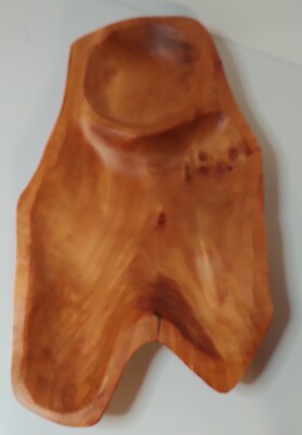 Core Root Crafts Large Root Platter CD536 Chip And Dip Platter-image