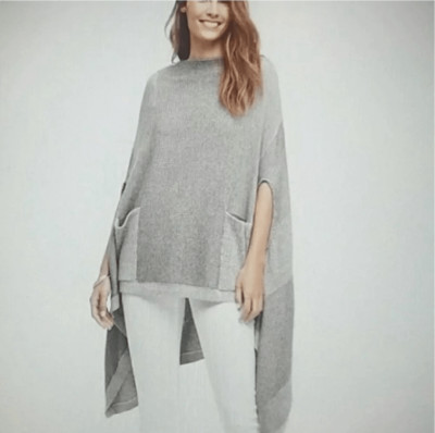 Anthropologie Moth Madison Park Poncho Sweater M/L-image
