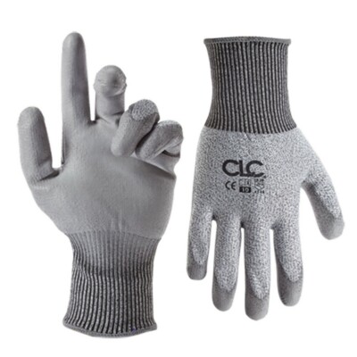 Custom Leathercraft 2105L CUT RESISTANT POLYURETHANE DIP GLOVES-image