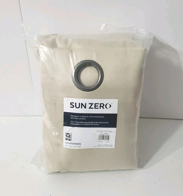 Sun Zero Lichtenberg Blackout Curtain Panel Pair 52”x 96