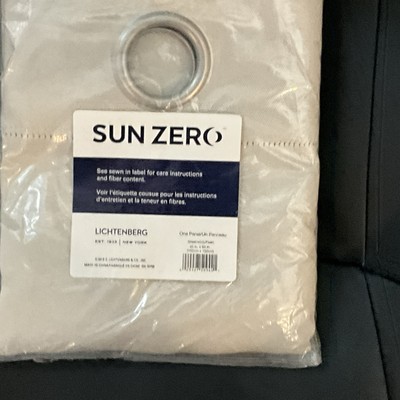 Sun Zero Panel Curtain Beige 40in x 63in-image