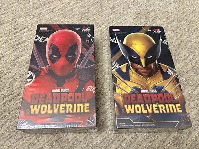 ZD Toys Deluxe Deadpool And Wolverine Custom Action Figures   Sealed. In US -image
