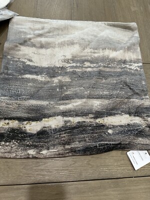 Pottery Barn Sienna Paint Watercolor  Pillow Cover 20