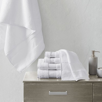 Cotton 6 Piece Bath Towel Set-image