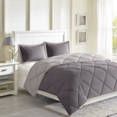 Madison Park Larkspur Reversible 3-Pc. Comforter Set, Full/Queen-image
