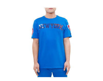 Pro Standard NBA New York Knicks Pro Team Blue/Dip Dye Shirt BNK152510-RYB-image