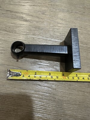 Pottery Barn End Standard black cast iron .75